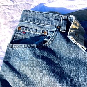 Men’s Tommy Hilfiger Freedom Fit Denim Jeans Sz 36/32- great used condition